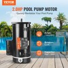 Pool Pump Motor 2HP, 56Y Frame, 230V, 3450RPM, Low-Noise 70dB, Steel Housing gallery