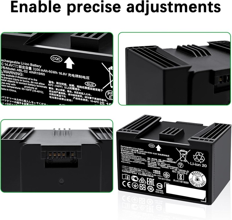 3200mAh for Roomba J7 Battery ABL D2 Compatible with iRobot Roomba j7 i7 i4 i5 gallery