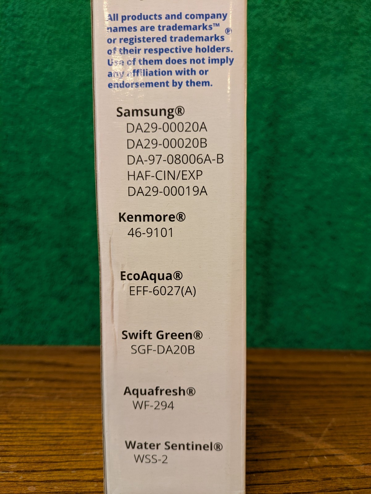 WATER FILTER SAMSUNG DA29-00020B HAF-CIN/EXP, 46-9101 (+8 SEE BACK OF BOX ) gallery