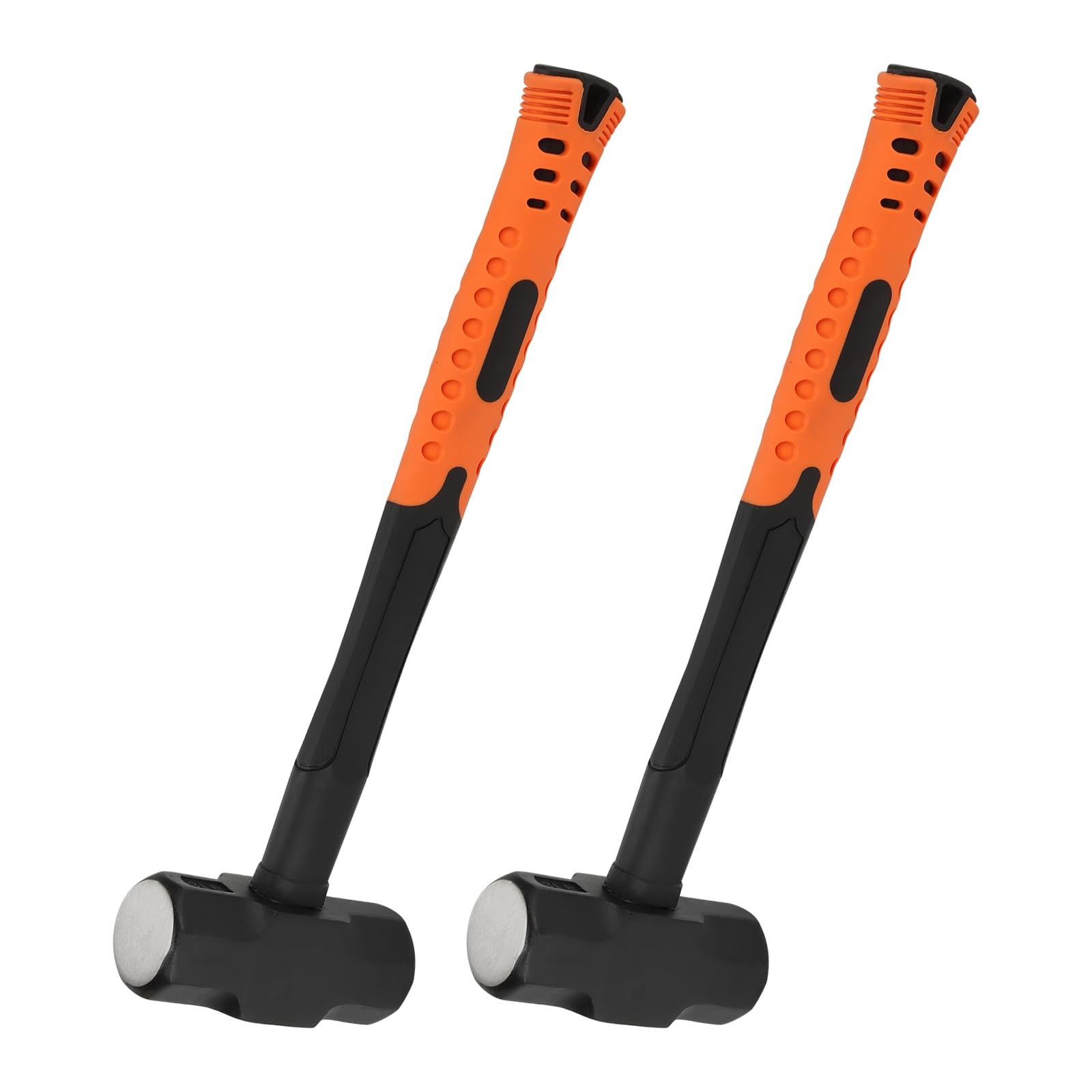 2 PCS 14 Inch 3lbs Sledge Hammer with Fiberglass Handle, Drilling Crack Hamme... gallery