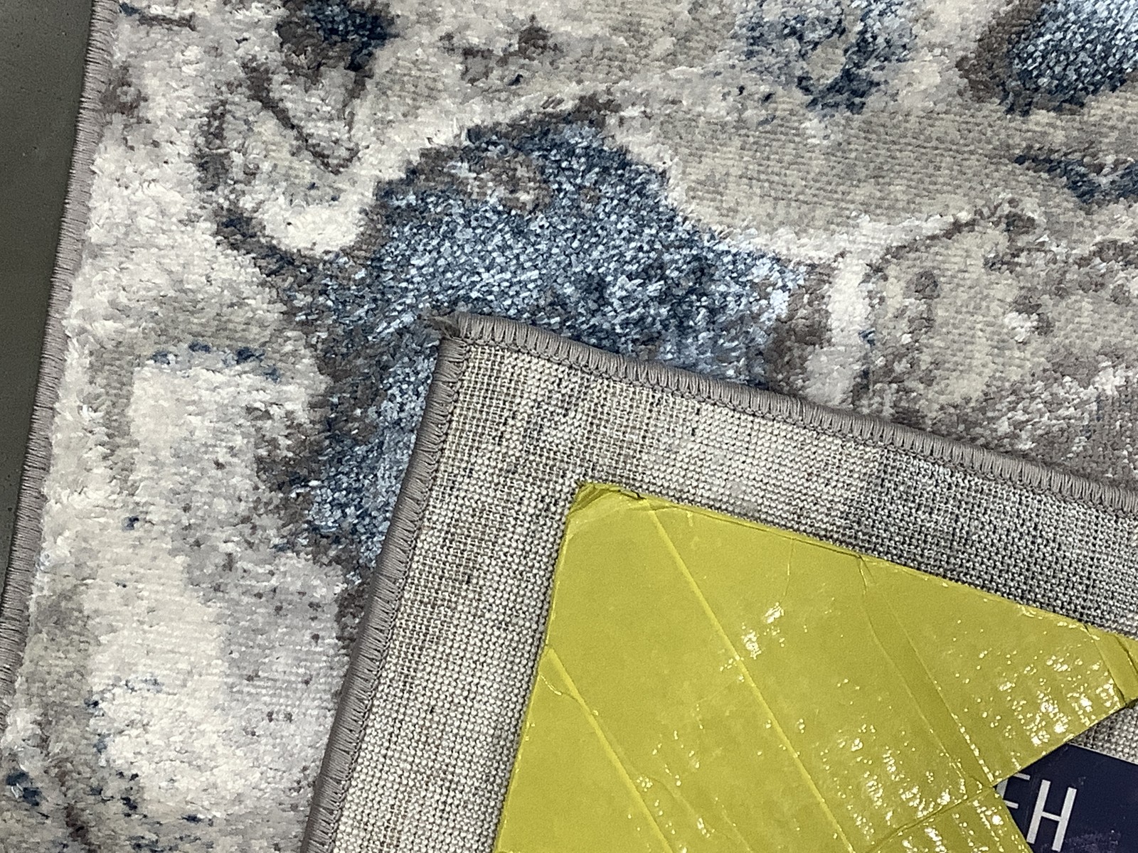 GREY BLUE 2'-0" x 10'-0" Broken Thread Rug, Reduced Price 1172684138 ALA277F-210 gallery