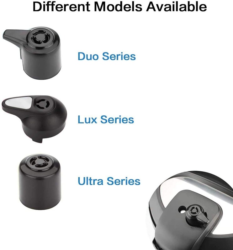 Steam Release Handle,Float Valve Replacement Parts with ULTRA, black gallery