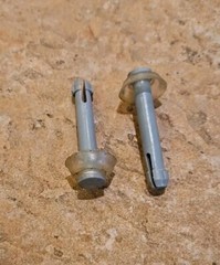 Summer Waves Replacement Plastic Joint Pins Above Ground Pool Part (SET of 2)