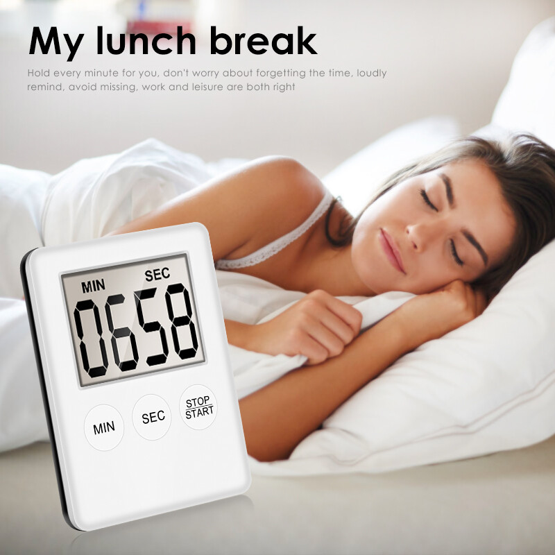 LCD Digital Kitchen Cooking Timer Count-Down Up Clock Loud Alarm Magnetic Lot gallery