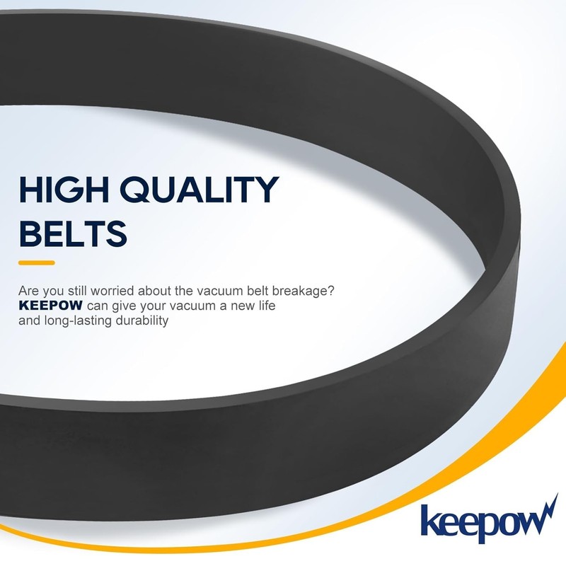 KEEPOW E0205 Vacuum Belt for Eureka Power Speed Vacuum, Replacement Parts for gallery
