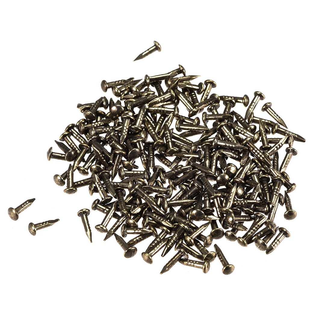 Small Tiny Nails 1.2X6mm for DIY Decorative Wooden Boxes Bronze Tone 200pack gallery