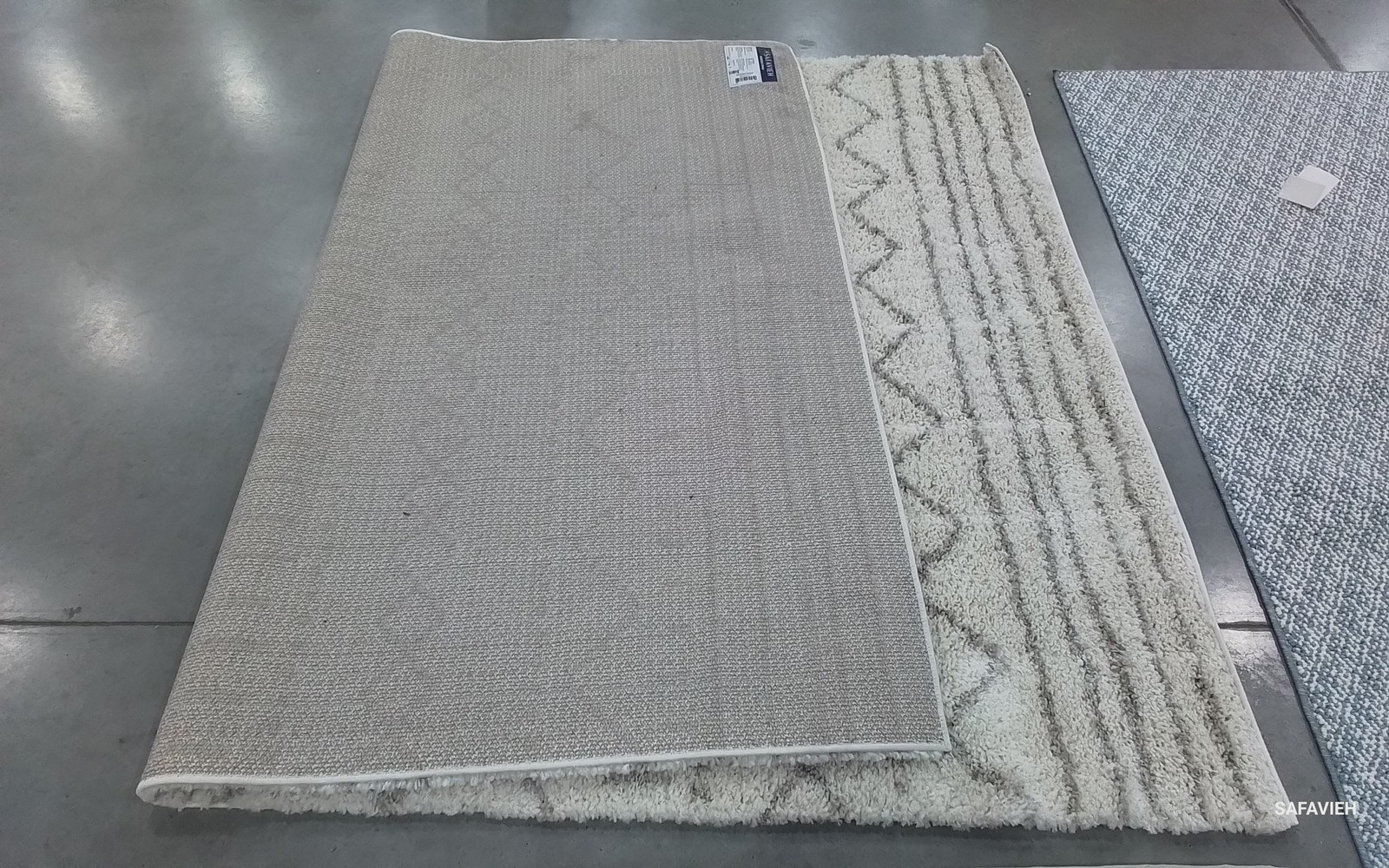 IVORY / BEIGE 6'-7" x 9'-2" Back Stain Rug, Reduced Price 1172802848 ASG741A-7 gallery