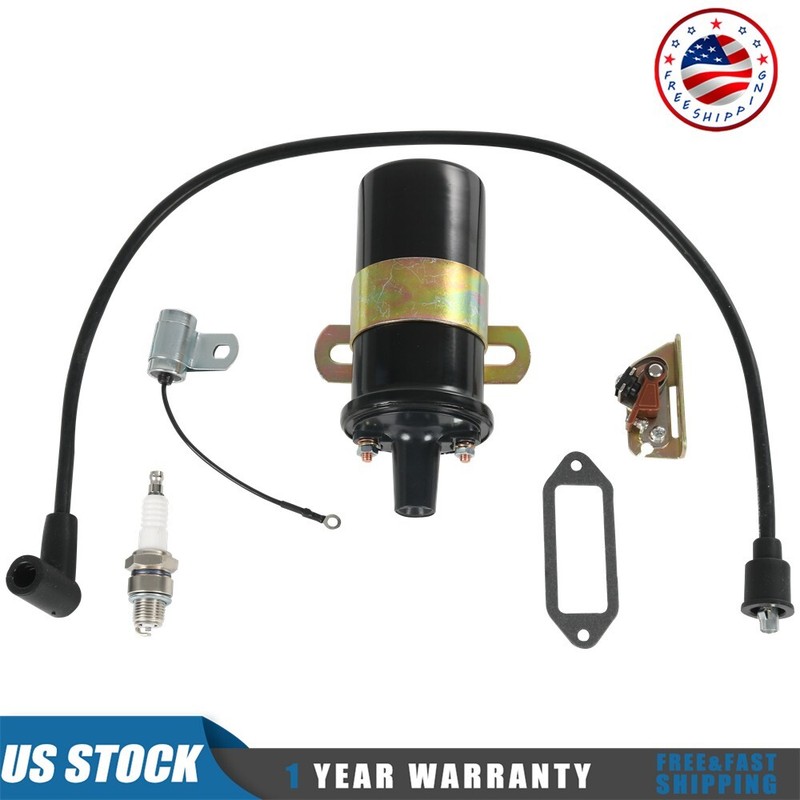 Coil,Condenser, OEM Points, Spark Plug Wire For Kohler K241 K301 K141 K161 K181 gallery