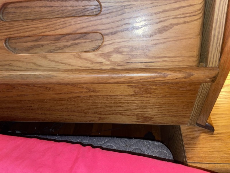 ORMAN GRUBB Co Solid Oak Bedroom Set Made In The USA gallery