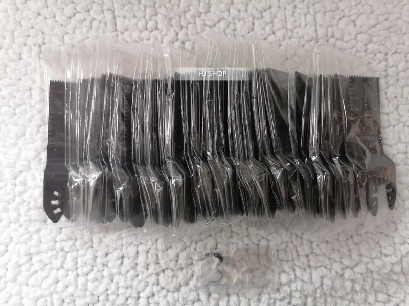 50Pcs Saw Blades Oscillating Multi Tool Saw Blades Wood Metal Cut Cutter gallery