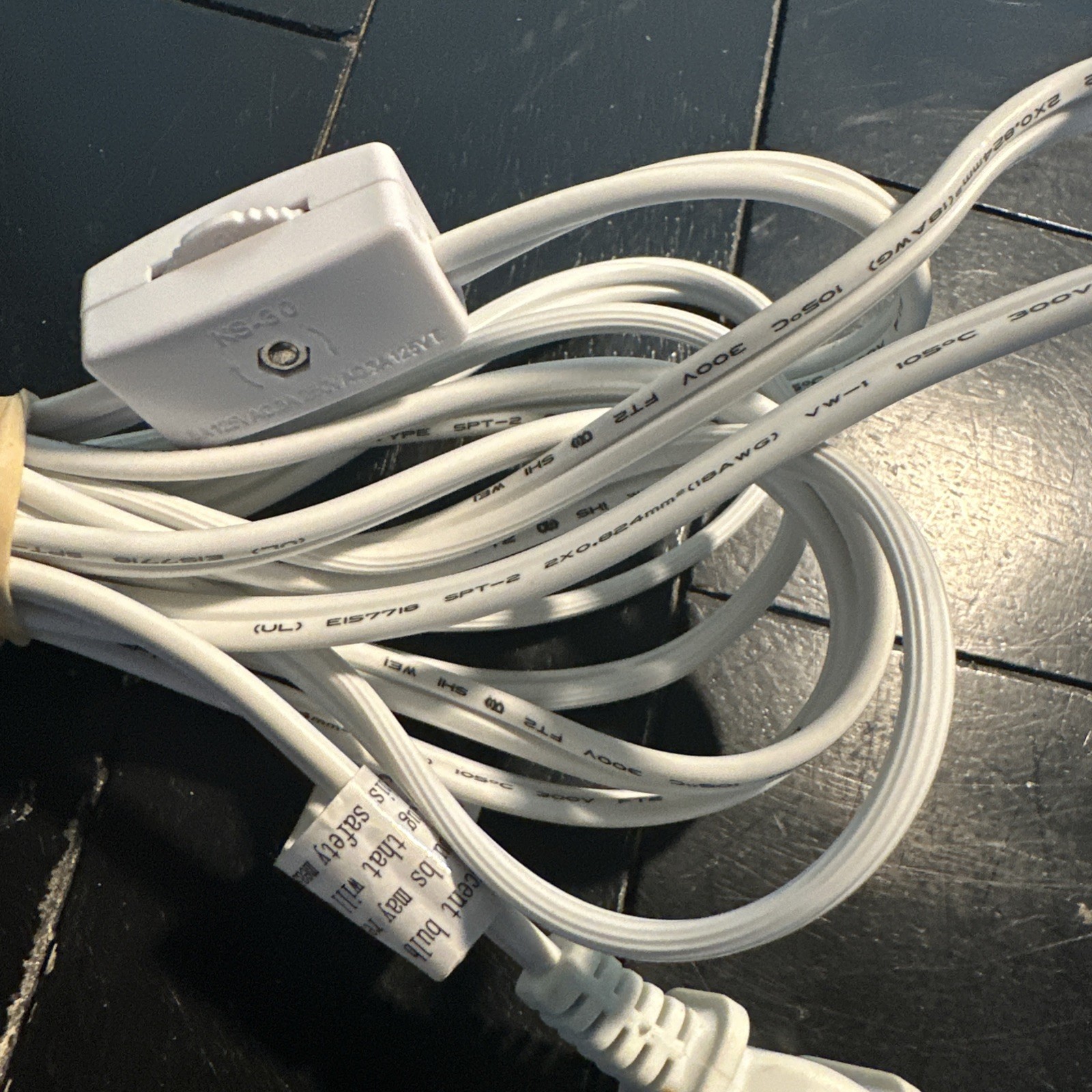 Hanging Pendant Light Cord With Switch Approx 10 Feet Long gallery