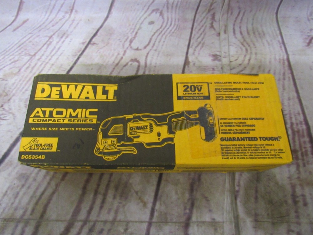 Dewalt 20V max oscillating multi tool DCS354B
