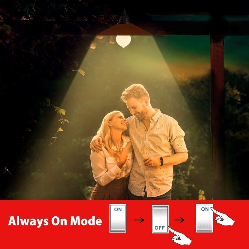 Energy-Saving Motion Sensor Light Bulbs 2 Pack - 11W Soft White, 1200 Lumens gallery