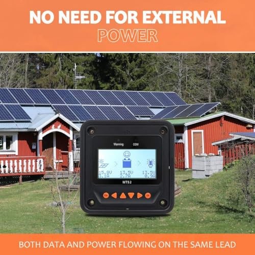 MT-52 Remote Meter MT-52 Solar Controller LCD Display Remote Meter Fit for gallery