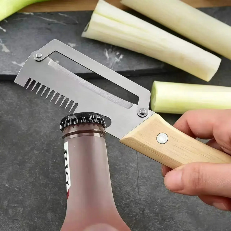 【Summervibes】Multi-Functional Vegetable Peeler for Kitchen, Ultra-Sharp Stainles gallery