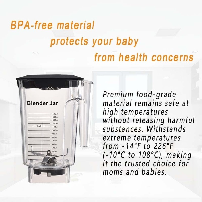 90oz WildSide+ Jar for Blendtec, Replace 570 575 625 650 725 759 800 825 885 Etc gallery