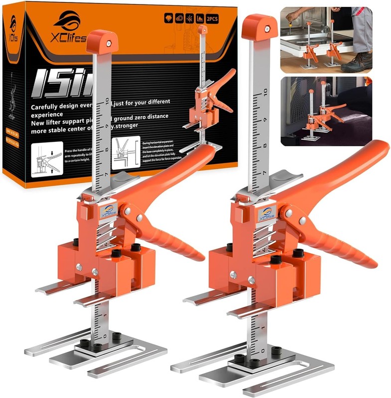 Efficient Labor-Saving Arm Jack 2-Pack - 10” Height Adjustment for Easy Lifting gallery