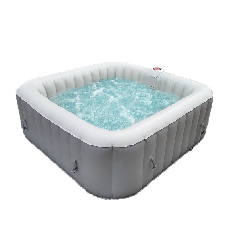 ALEKO Inflatable Improved Version 6 Prs Hot Tub 250 Gallon Up to 130 Bubble Jets gallery