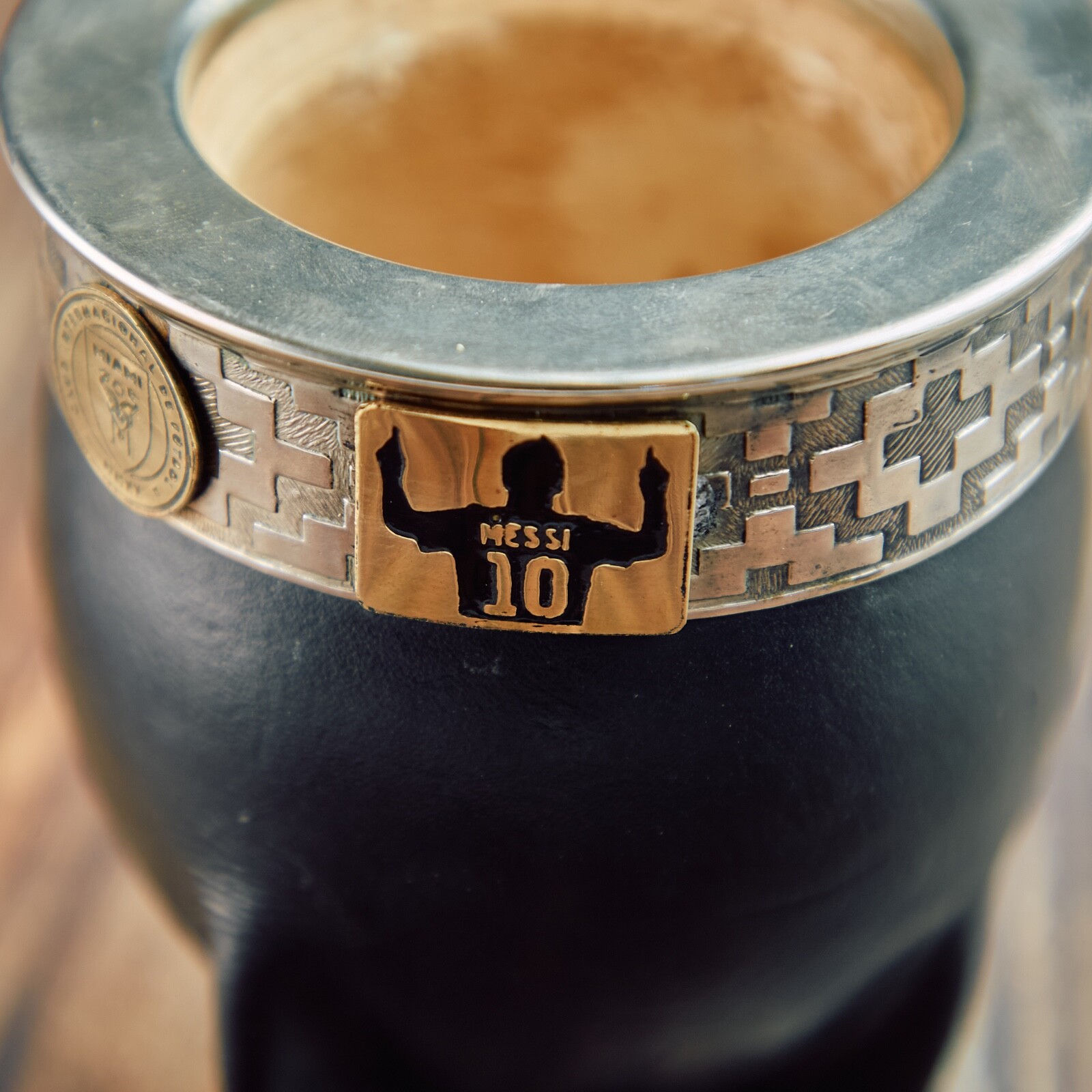 Taza/Mate Imperial Gourd INTER MIAMI MESSI High Quality + Straw gallery
