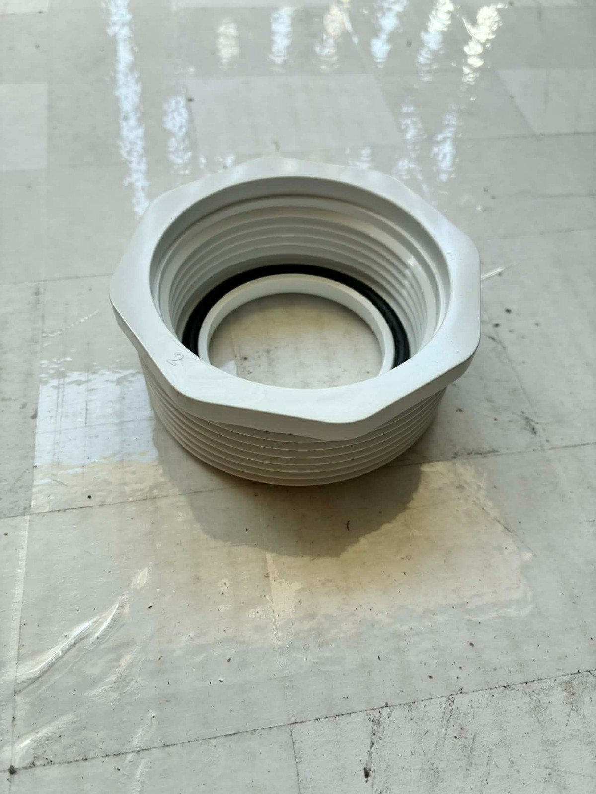 Pump Thread Adapter- 2" to 1.5"- For ponds/ pools/ spas/ hot tubs gallery
