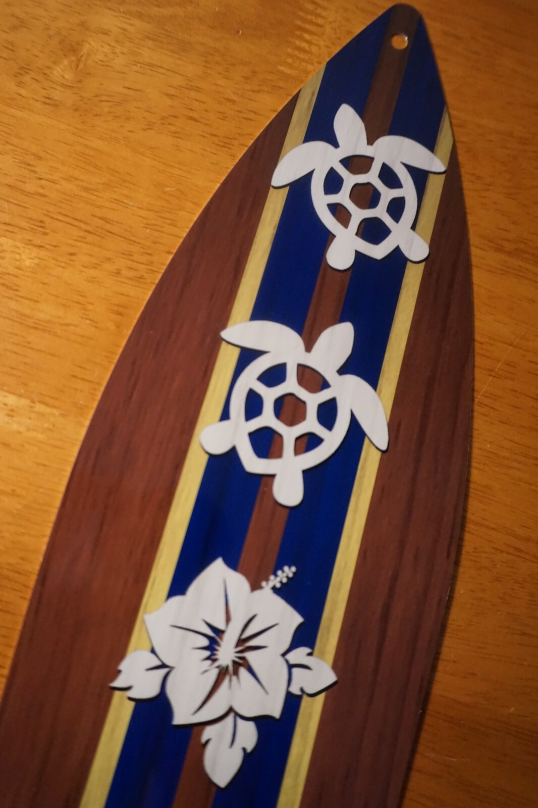 Tiki Hut Sea Turtle Rustic Beach Bar Surfboard Surfing Coastal Home Decor NEW gallery