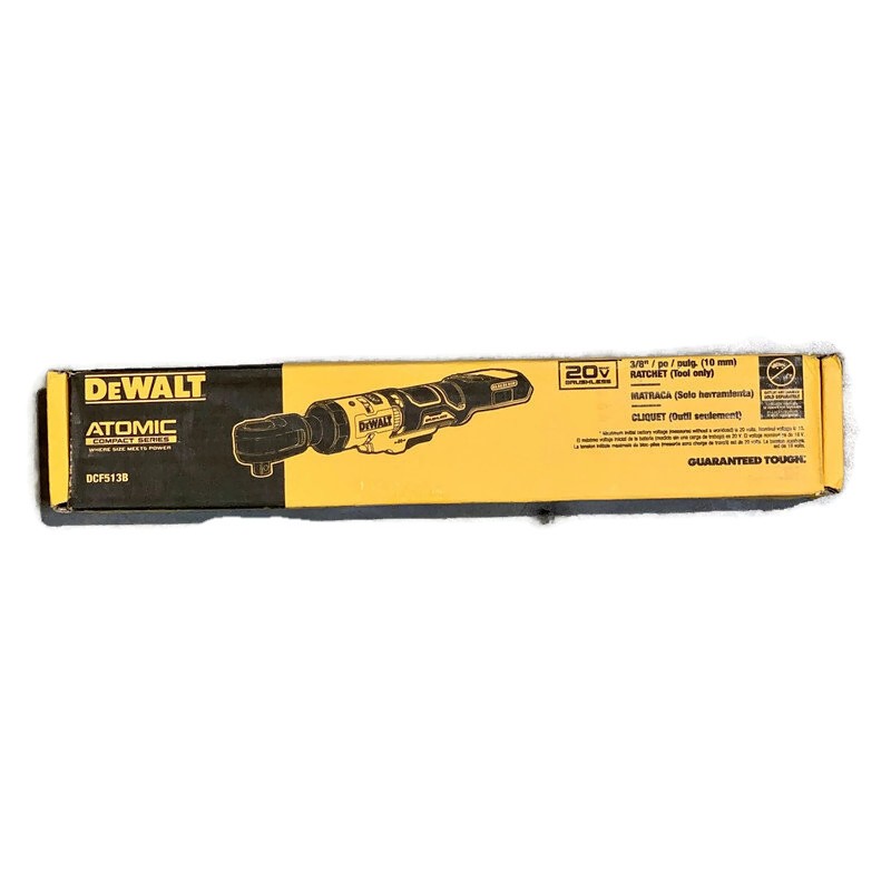 DEWALT DCF513B ATOMIC 20V MAX Cordless Brushless 3/8-inch Ratchet TOOL ONLY
