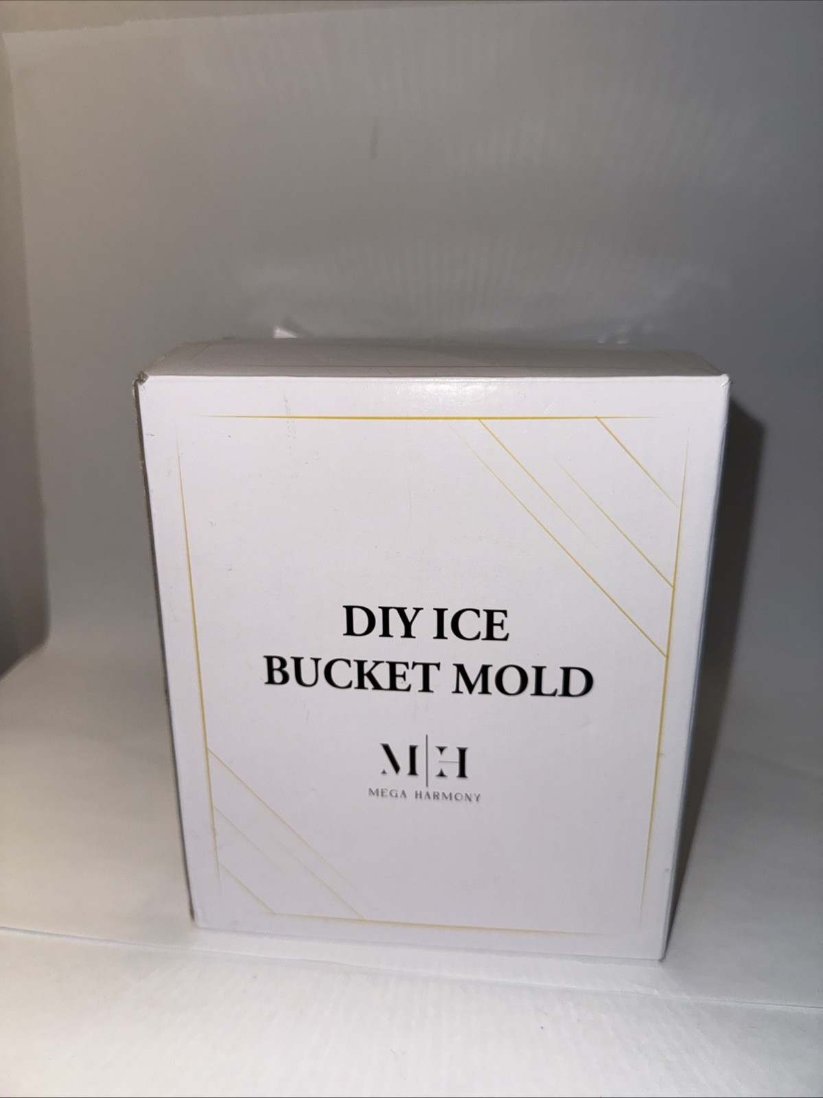 Mega Harmony DIY Ice Bucket Mold Unisex OS White New gallery