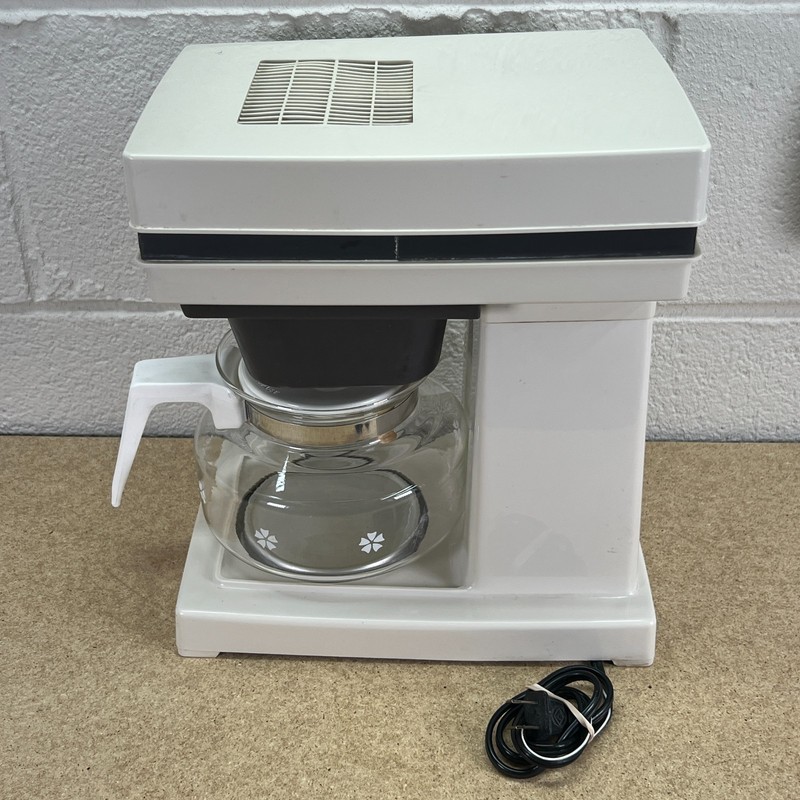 Vintage Mr Coffee 10 Cup Automatic Drip Coffee Maker Original Carafe Model CM-10 gallery