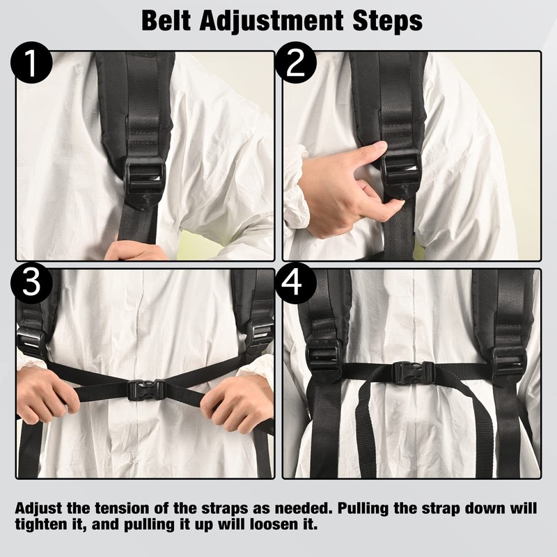Backpack Sprayer Replacement Straps & Hooks - Universal Fit for Most Models gallery
