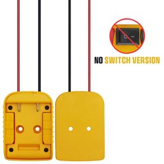 DIY Power Wheels Connector Adapter Compatible With Dewalt 18V 20V Battery Dock