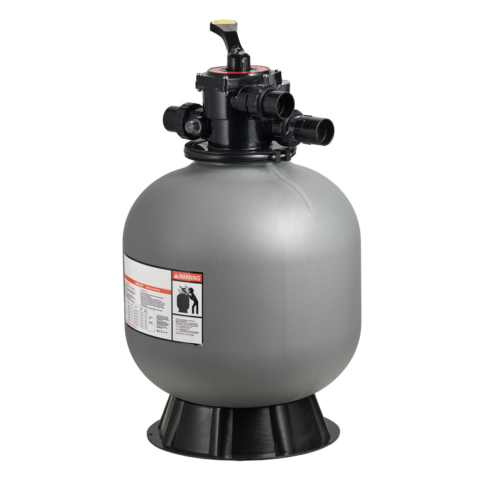 Uimoso 20-Inch Sand Filter with 7-Way Valve for Pools gallery