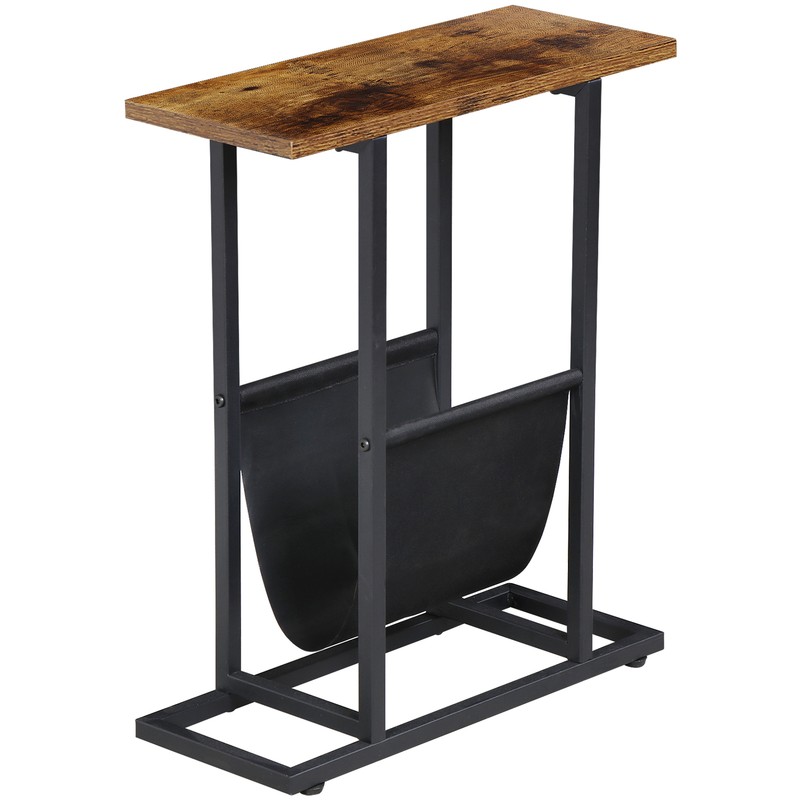 Small Side Table for Small Spaces Narrow End Table Bedside Table Living Room gallery