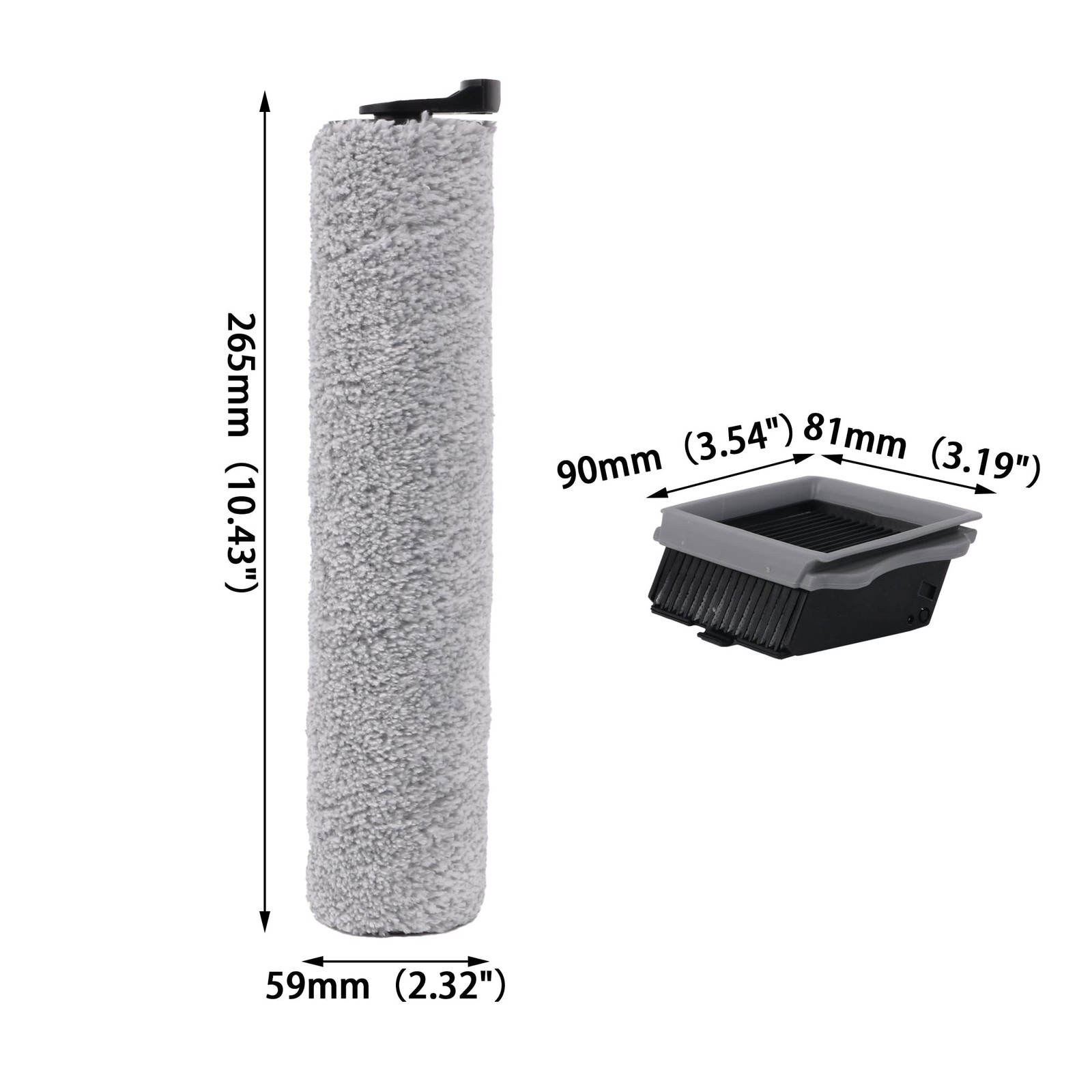 Replacement-Vacuum-Filter Brush-Roller-Replacement for iFloor 3 Replacement f... gallery