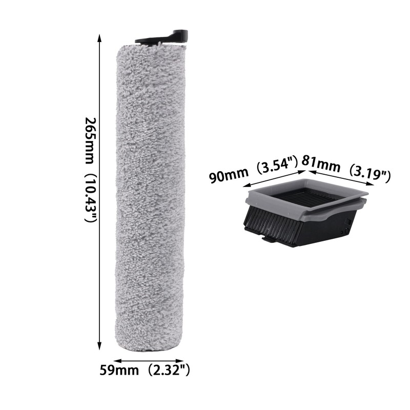 Replacement-Vacuum-Filter Brush-Roller-Replacement for iFloor 3 Replacement f... gallery