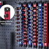 WORKPRO Magnetic Socket Organizer Sets 6-Piece Aluminum Alloy Socket Rail Holder gallery