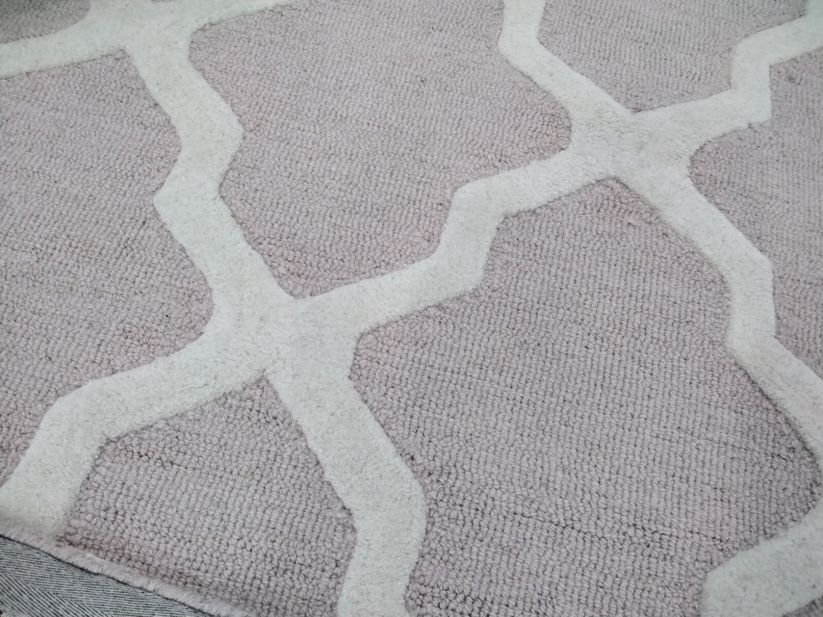 LIGHT PINK / IVORY 9' X 12' Back Stain Rug, Reduced Price 1172758952 CAM121M-9 gallery