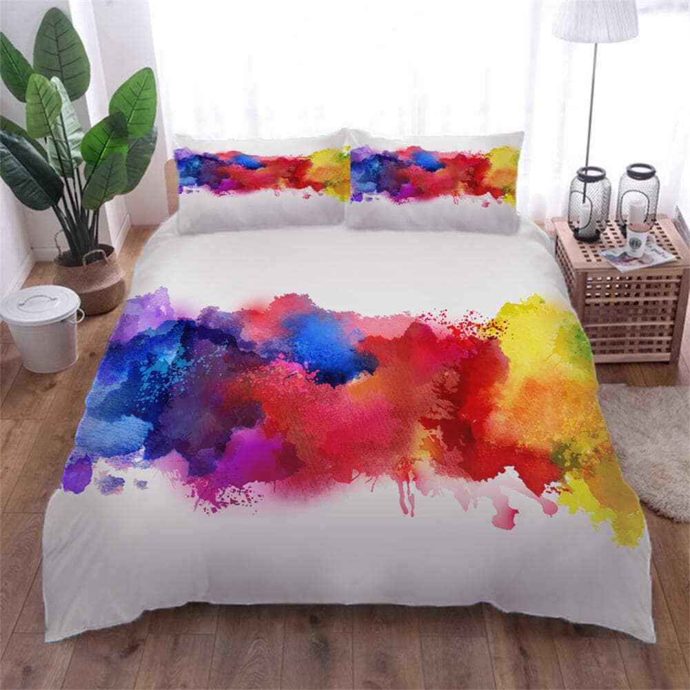 Color unique ink jet3D Print Duvet Quilt Doona Covers Pillow Case Bedding Sets gallery