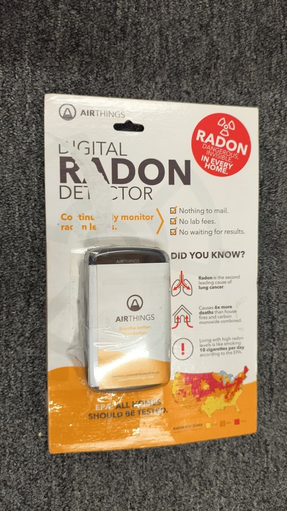 Digital Radon Detector Airthings 2350, OPEN BOX NEW - N4