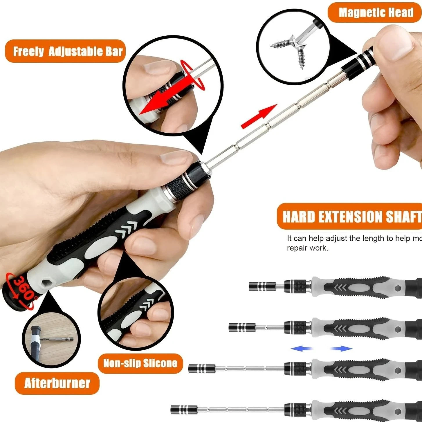 115 in 1 Mini Magnetic Precision Screwdriver Set PC Phone Electronics Repair Kit gallery