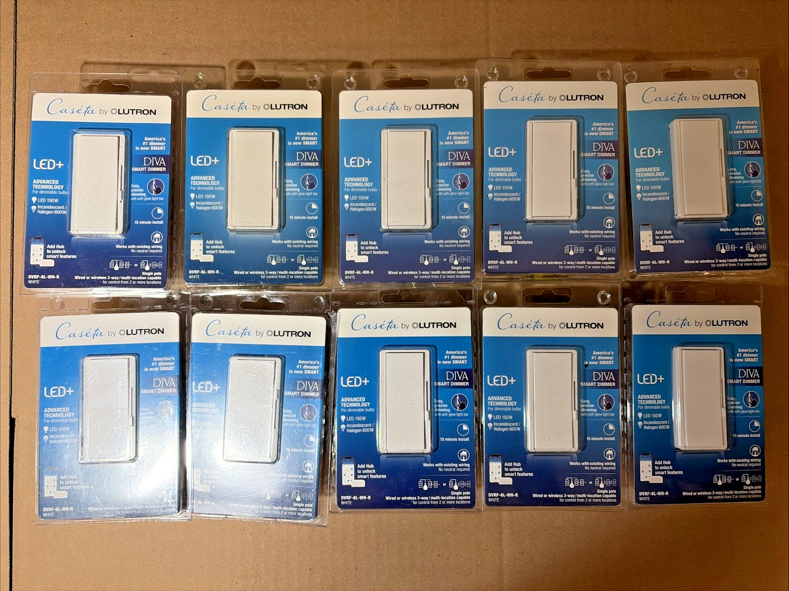 Lutron Diva Smart Dimmer - White gallery