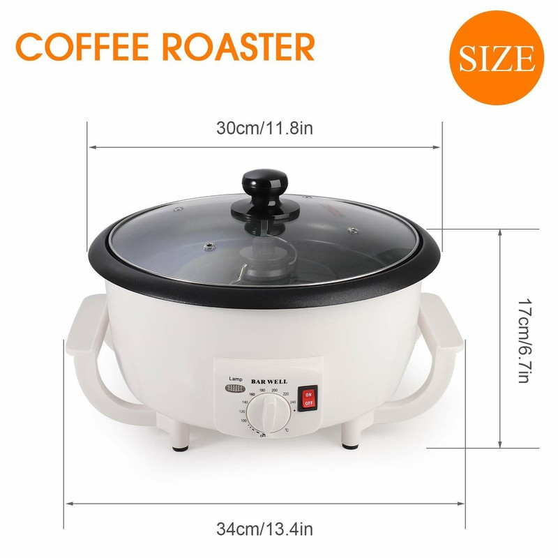 110V Electric Coffee Roaster Machine Coffee Bean Roaster Machine for Home Use gallery