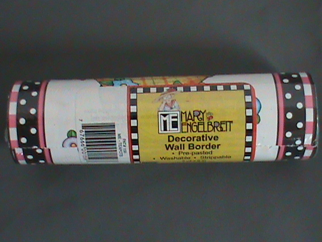 Mary Engelbreit Teapots Decorative Wall Border Pre Pasted Washable Strippable gallery