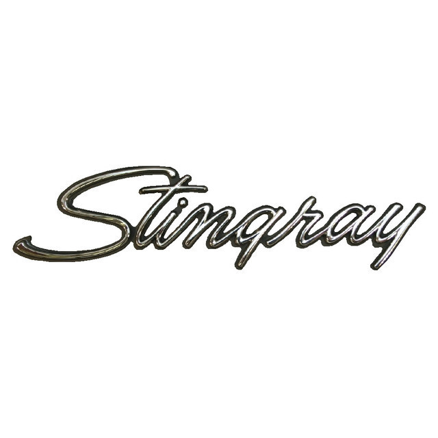 Corvette C3 Stingray Script Flat Steel Sign gallery