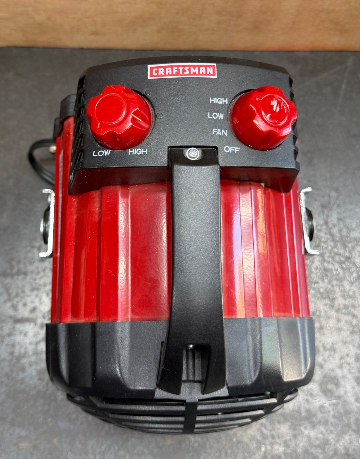 Craftsman Portable Electric Space Heater 120V Forced Air Fan, 2 Heat Dial gallery