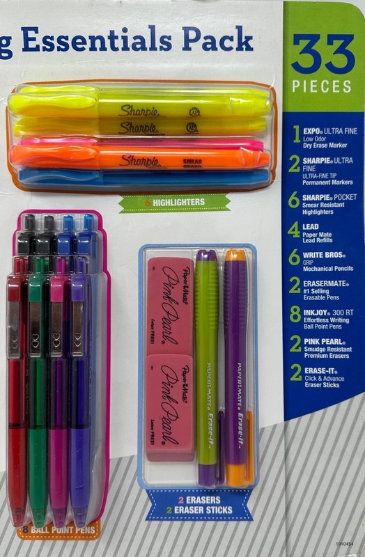 Paper Mate Sharpie Expo Writing Essentials Pack 33 Count New gallery