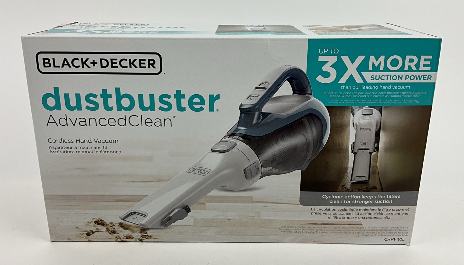 Black+Decker dustbuster AdvancedClean Cordless Handheld Vacuum PARTS ONLY READ gallery