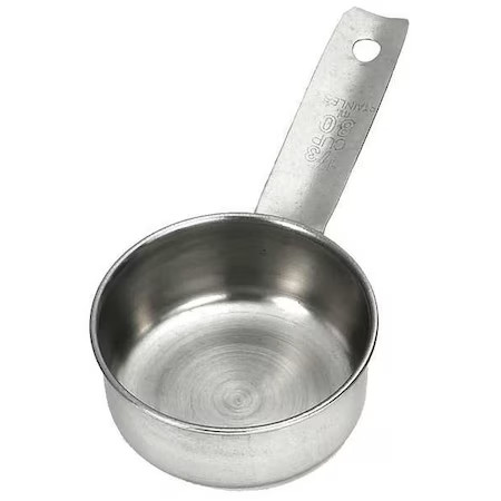 Tablecraft 724B Measuring Cup, 1/3 Cup, Stainless Steel gallery