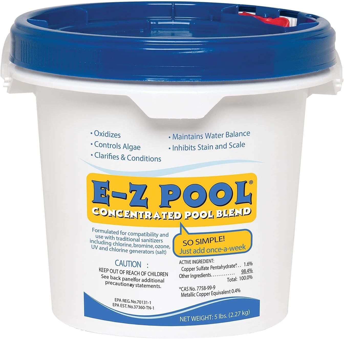All-in-One 5 lb Pool Solution - Maintains Balance & Clears Algae Effortlessly gallery