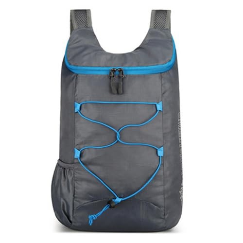 Lightweight Thin Foldable Backpack Climbing Hiking Daypack 15L Water Black