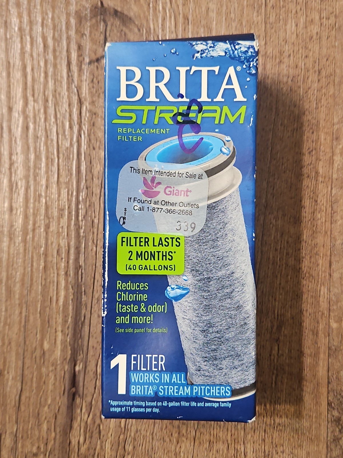New in Box Genuine Brita Stream Replacement Water Filters 1 Pack gallery